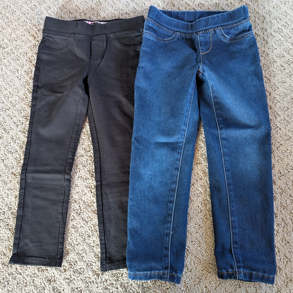 Kids Black and Blue Jeans